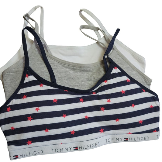 Tommy Hilfiger -Bralettes para nina (3pk)