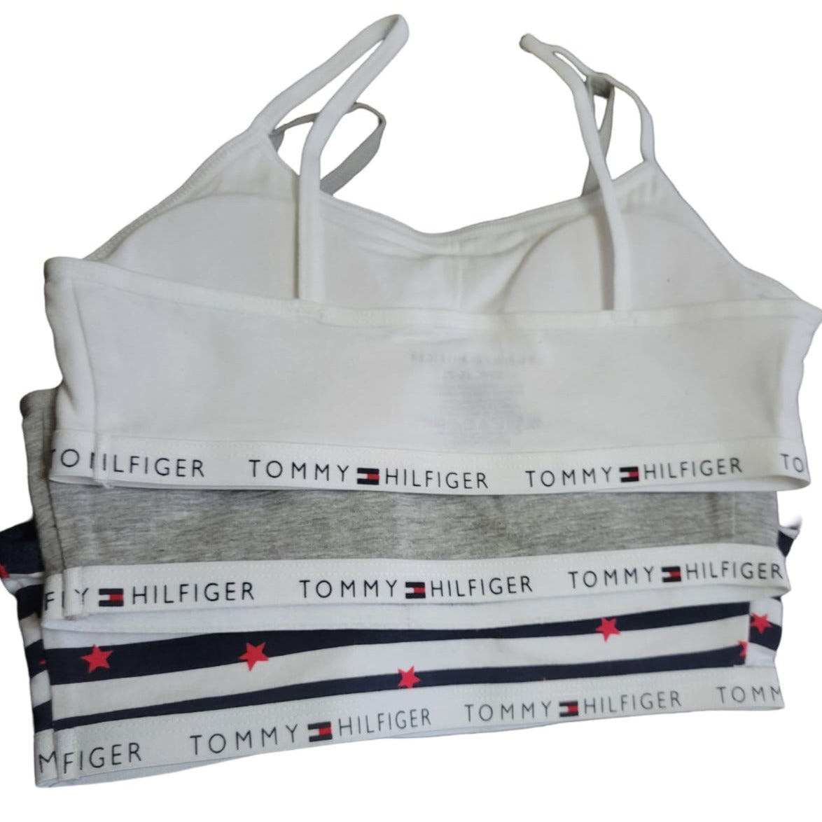 Tommy Hilfiger -Bralettes para nina (3pk)