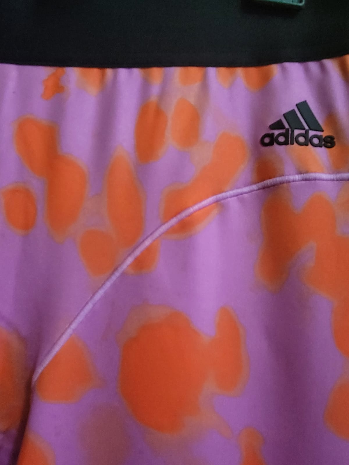 Adidas Leggins (Purple/Orange)