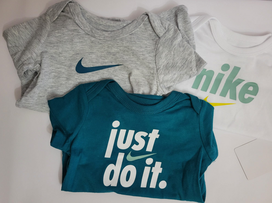 Nike - Set de 3 onesies