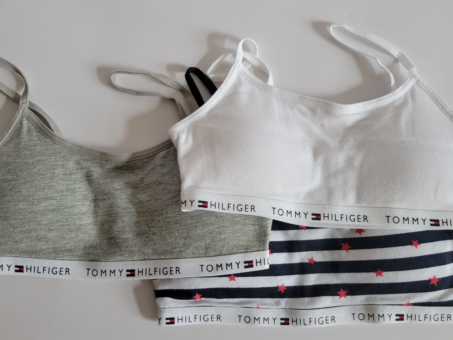 Tommy Hilfiger -Bralettes para nina (3pk)