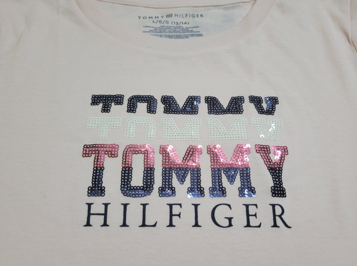 Tommy Hilfiger - Camisa Para Niña (LP)