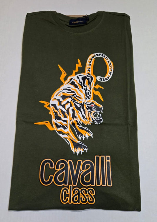 Cavalli Class - Camiseta (Green Whole)