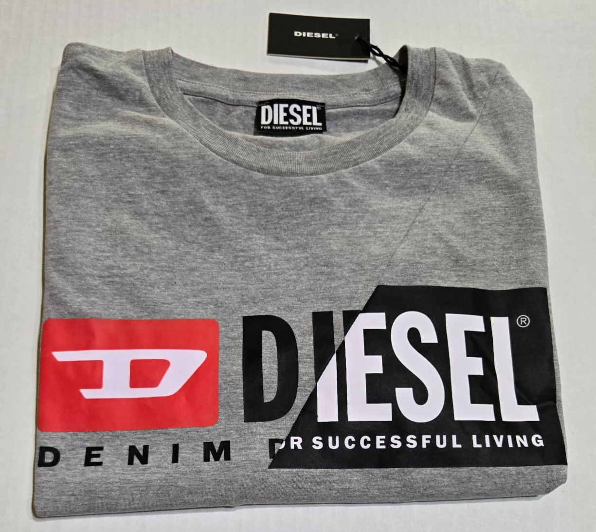 Diesel - Camiseta (Gris)