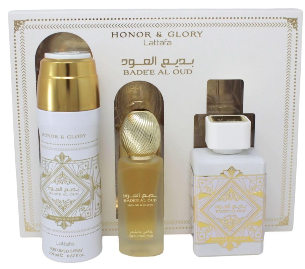 Honor & Glory Set Men ( Perfume, Body spray y Hair spray)